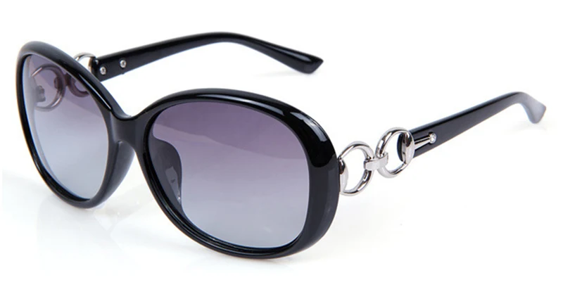 Ретро поляризационные солнцезащитные очки женские полароидные линзы очки женские брендовые дизайнерские классические Винтажные Солнцезащитные очки для вождения UV400 1131R - Цвет линз: Black Frame