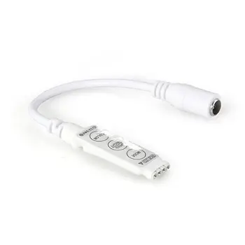 

12V-24V 12A 3 Channels White Dimmer Controller for RGB LED Light Strip