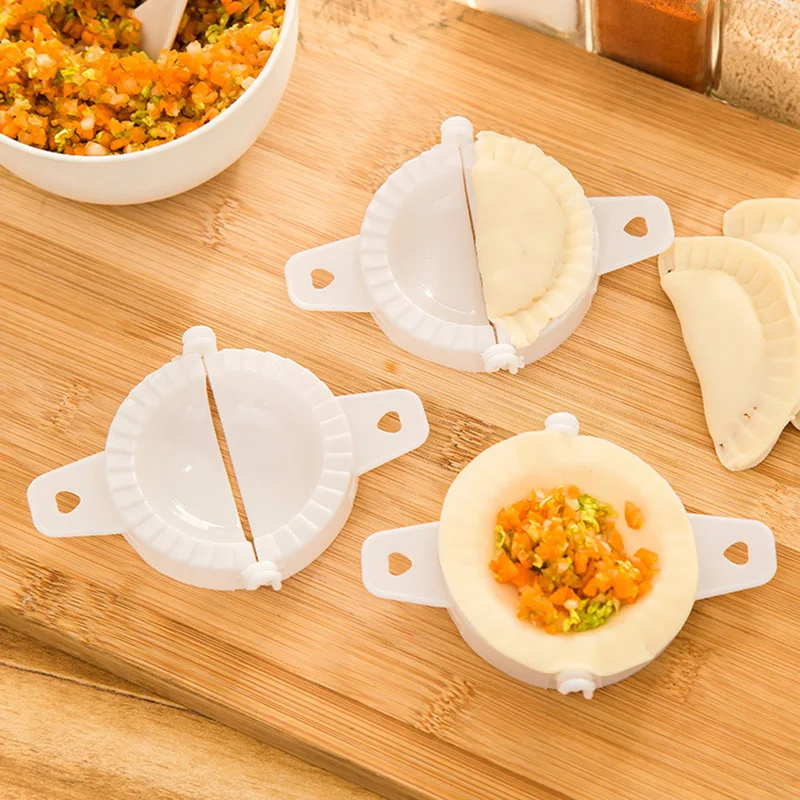 

ULKNN Dumpling Maker Molud Dough Press Dumpling Pie Ravioli Mould Cooking Pastry Dumpling Making Tools For Kitchen