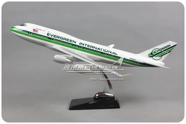 47cm Resin Air Usa Evergreen International Airways Boeing B747 400 Airlines Plane Model Airplane Model Decoration Gift Gift Gift Giftsgift Decoration Aliexpress