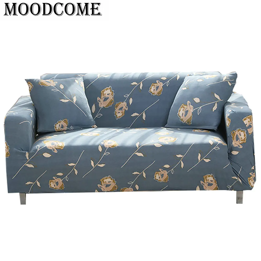 Rose Flower sofa slipcovers protector elastische hoes bank polyester spandex stretch cover elastic | Дом и сад