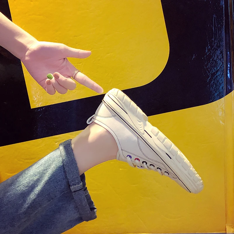 

Canvas Sneakers women 2019 summer new flat bottom wild non-slip breathable white shoes net red super fire casual shoes