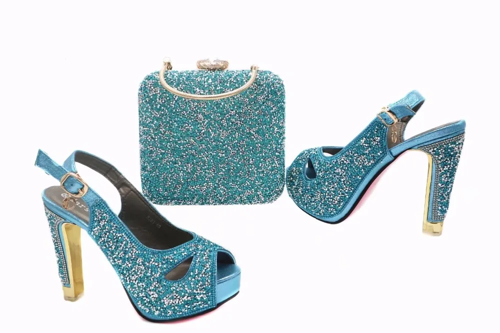 Sac Italiennes Africain Pu Ciel Haute Qualité Dames Ensemble Ensembles Et Chaussures 2017 Sw1fxCAqI