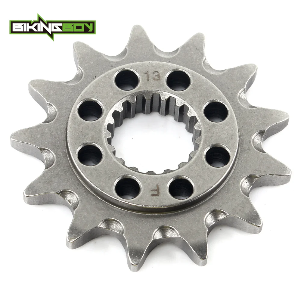 Передняя Звездочка BIKINGBOY 13 зубьев для Suzuki RMZ RM Z 450 2005 2006 2007 2008 2009 2010 2011 2012 2013 2014 2016