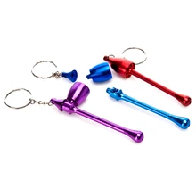 1 шт. портативная травяная табачная трубка куритель мини металлическая курительная трубка сетка креативные курительные трубы