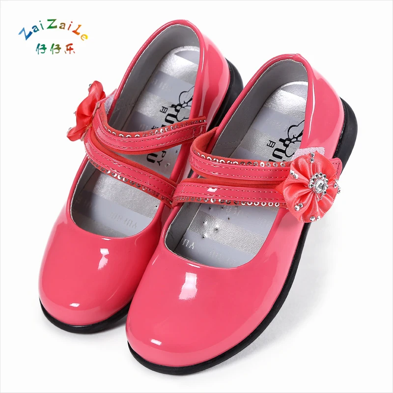 Hot Spring Big Girls Shoes Fashion Princess Slip on Children Sneaker ...