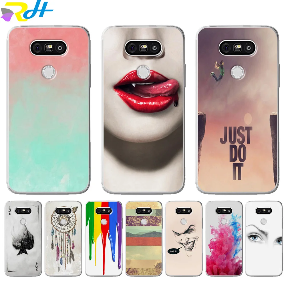 

For LG G4 G5 G6 Cover Soft Black Brown Hair The interesting For LG Q6 Q8 case For LG K4 K7 K8 2017 X Power 2 Phone Coque Etui