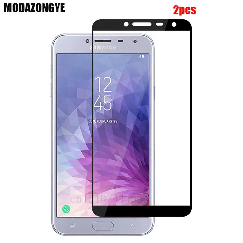 2 шт для закаленного стекла Samsung Galaxy J4 Защита экрана 2018 J400F J400 SM-J400F стекло |