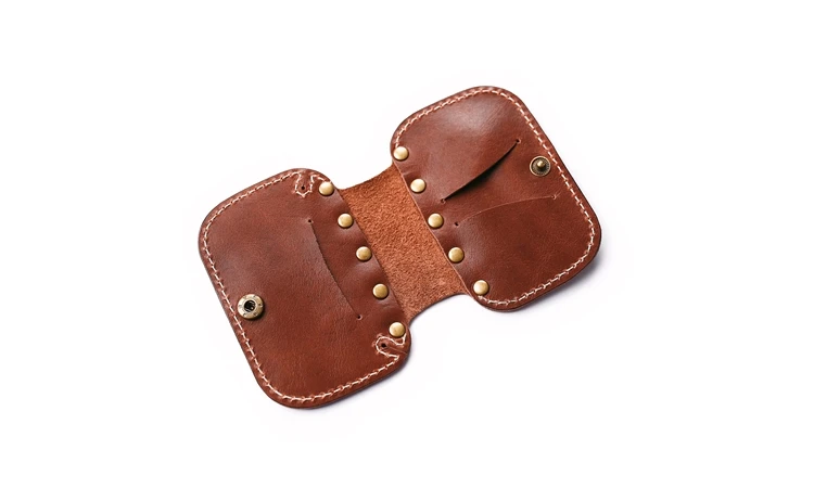 earphone organizer leather