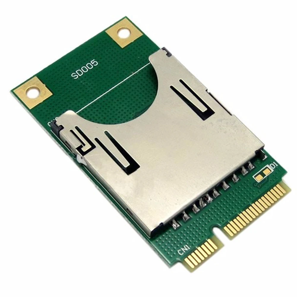 Bomen planten Validatie Enten Mini PCI Express pcie pci express pci-express naar SD SDHC MMC Geheugen  adapter Card Converter Reader - AliExpress