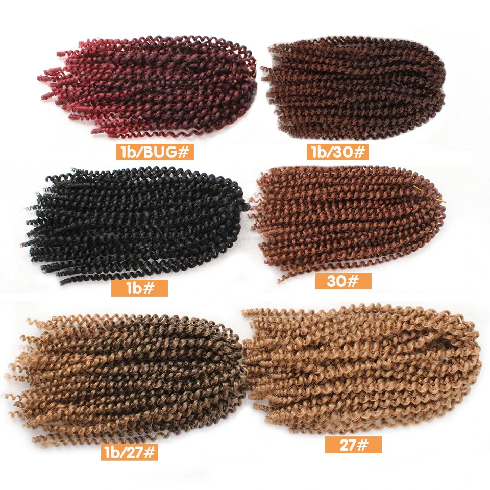 Synthetic Afro Kinky Curly Crochet Braid Hair Extension