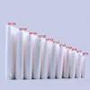 High Quality 100pcs clear resealable small ziplock bag 12C thick plastic zip lock bags 6*9cm 7*10cm 8x12cm 9x13cm 10x15cm 5