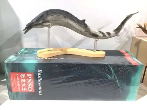 

PNSO Basilosaurus 20'' Prehistoric Whale Figure Dinosaurs Model Display Art 2018
