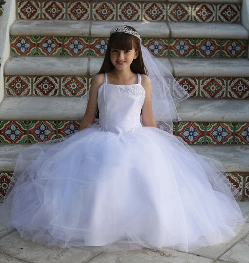 white dress for church confirmation