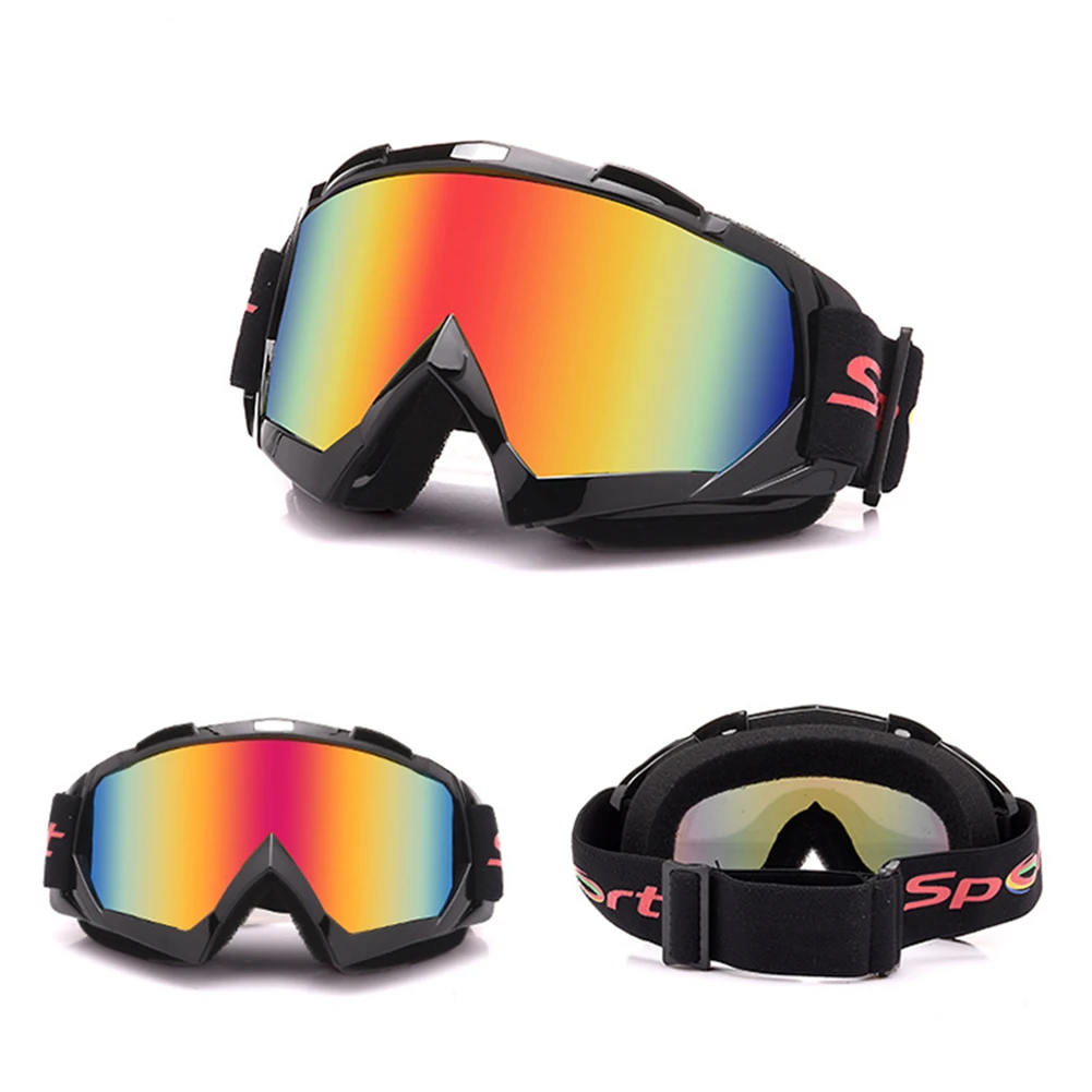 Очки для мотогонок, мотокросса, внедорожного велосипеда, ATV Googles, лыжные очки для сноуборда для мужчин и женщин, цветные линзы MT02