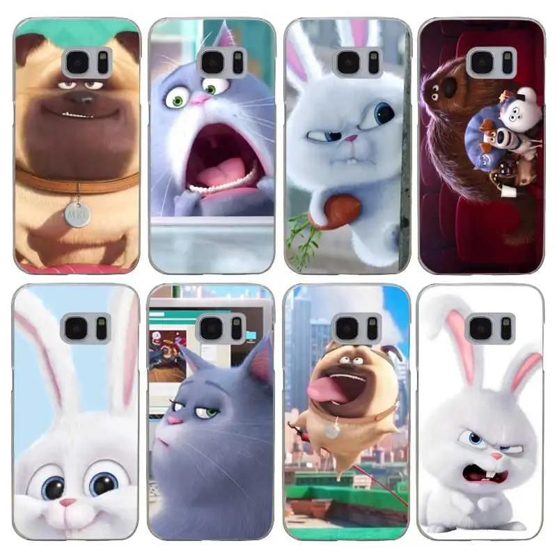 H552 Secret Life Of Pets Animal Transparent Hard PC Case Cover For
