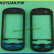 HAOYUAN. P. W черный/синий/красный передняя панель рамка Корпус чехол для LG P350 Optimus Me Быстрая