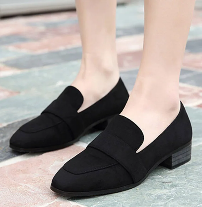 ladies dress black shoes