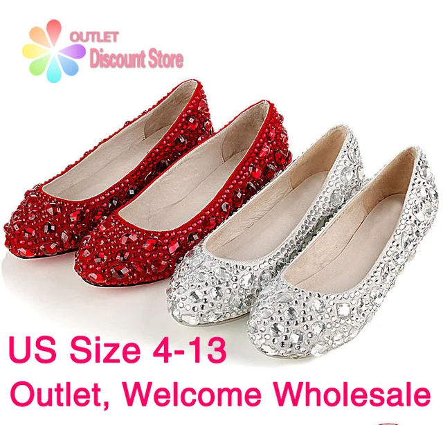 Rhinestone Women Shoes Silver Wedding Whole Bridal Low Rhinestone Women Shoes Silver Wedding Whole Bridal Low Heels Bridesmaid Red Crystal Party Evening