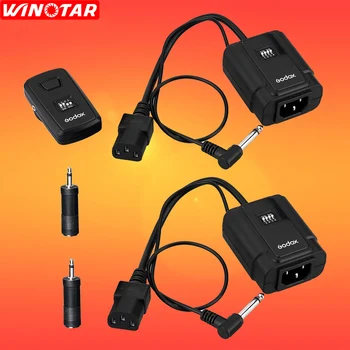 

GODOX DM-16 Wireless Trigger Transmitter & 2X Receivers for Studio Strobe Flash For Canon Nikon Olympus Fuji Pentax sony Cameras
