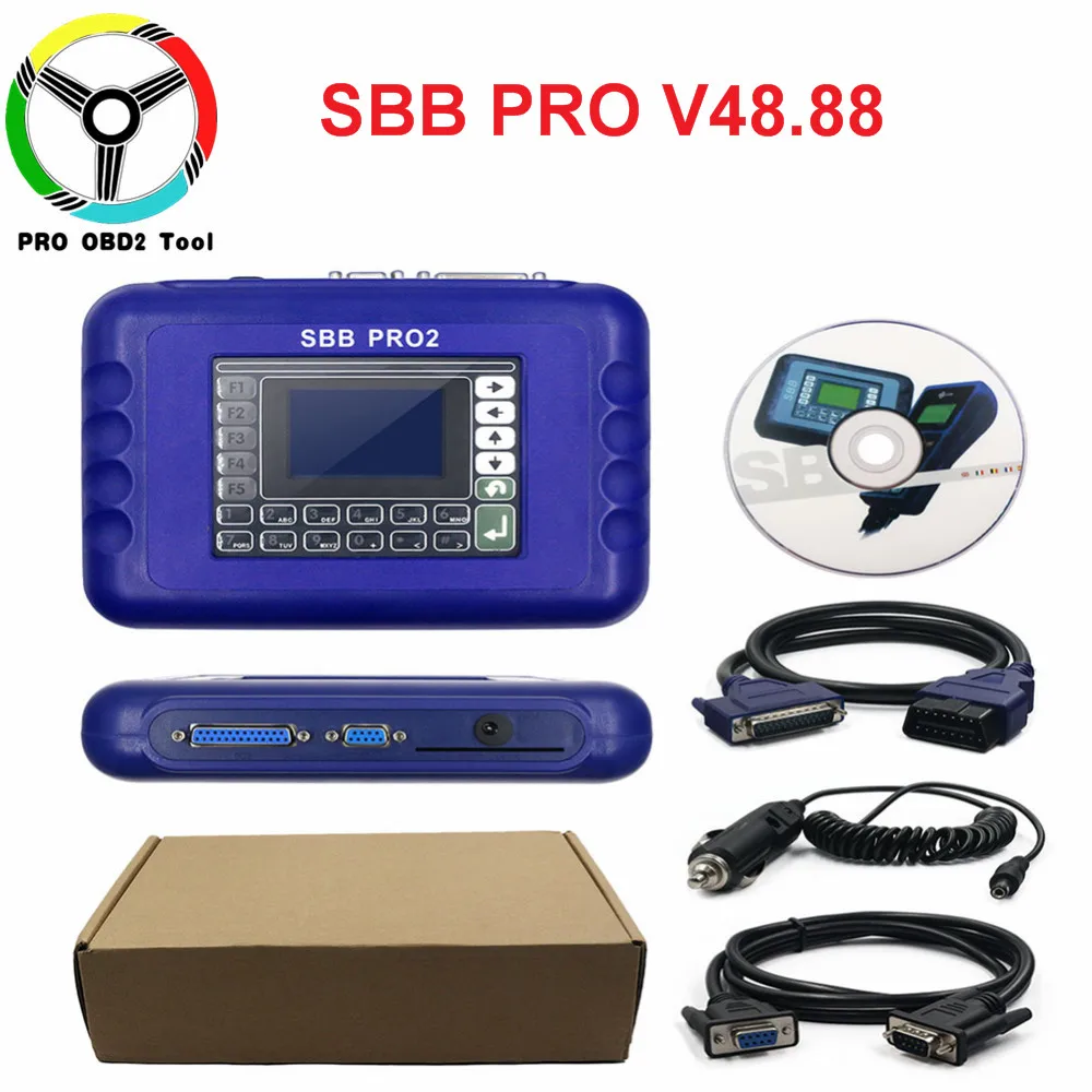 

2019 SBB V48.88 No Token Limited Auto Key Programmer Add Cars To 2017 Replace Replace SBB V46.02/ V33.02 Key Maker