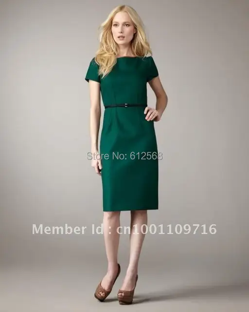 green office dress
