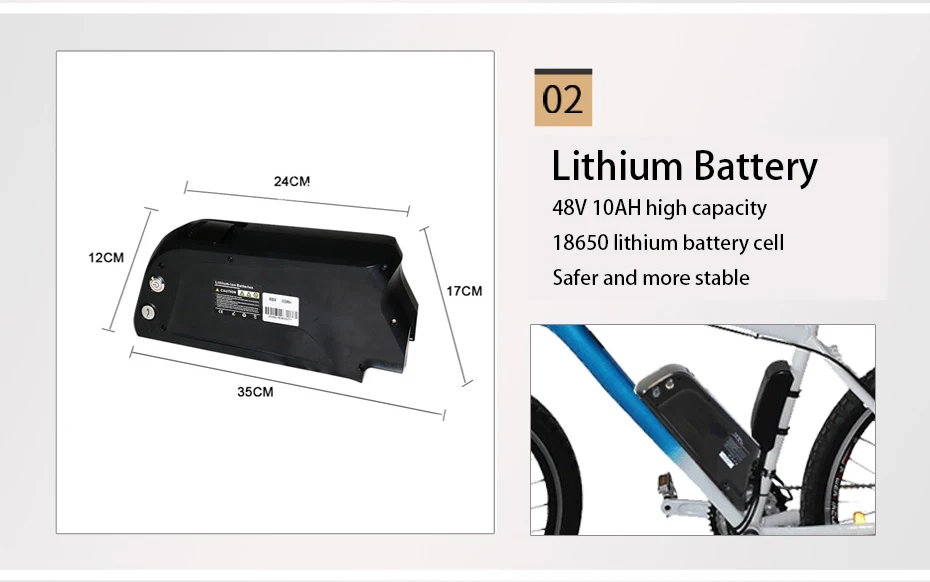 48V Lithium Battery Electric Bike Kit 350w 500w Hub Motor Wheel for 26" 700C MTB Bike Road Bicycles E Bike Conversion Kit HTB1dQTebxTpK1RjSZR0q6zEwXXaY - 48V Lithium Battery Electric Bike Kit 350w 500w Hub Motor Wheel for 26" 700C MTB Bike Road Bicycles E Bike Conversion Kit