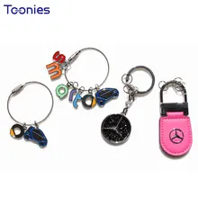 Smart Fortwo Letter Logo Car Keychain Pendant Key Chain Stainless Steel Ring Auto Keyring Very Car Styling Decoration Chaveiros
