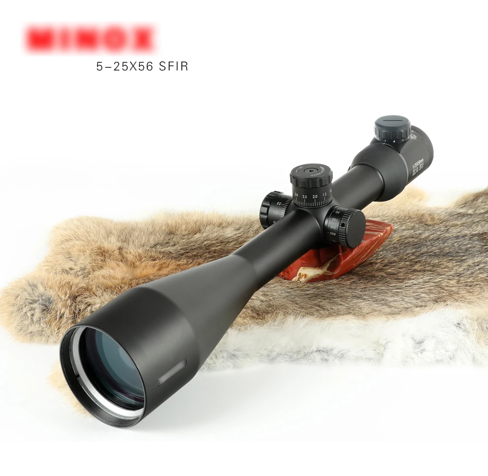 MINOXZA5 5-25X56SF тактический прицел винтовка air red dot страйкбольные тактические винтовки Снайперский оптический прицел охотничий оптический прицел