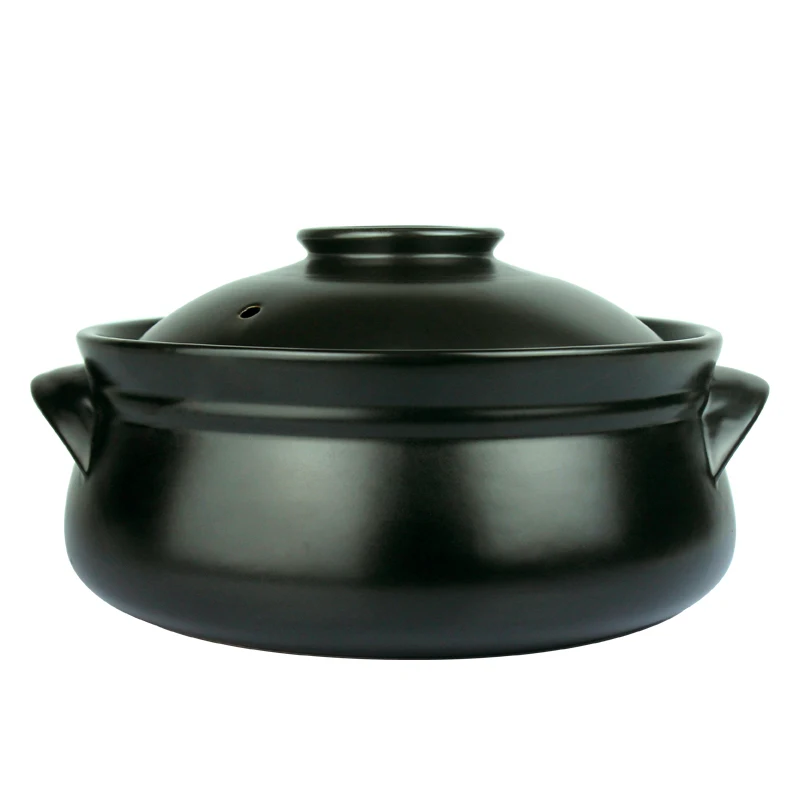 Корейская кастрюля тушеная керамическая Горячая кастрюля термостойкая суповая каша кастрюля для тушения кухонная посуда из керамической глины