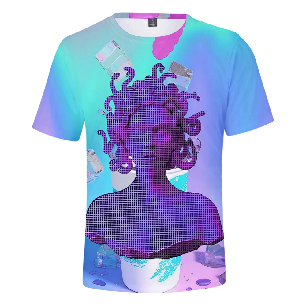 

New Vaporwave Filthy Frank T Shirt Large Size Crewneck Printing Tees 3D Men T-Shirts Short Sleeves Gift Hip Hop personality Top