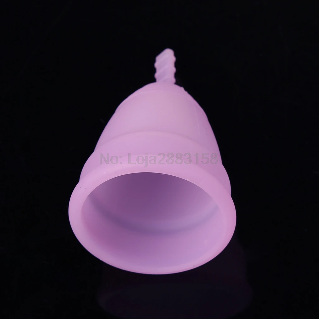 

1pcs Soft Reusable Silicone Health Menstrual Period Cup For Women Size L/S New