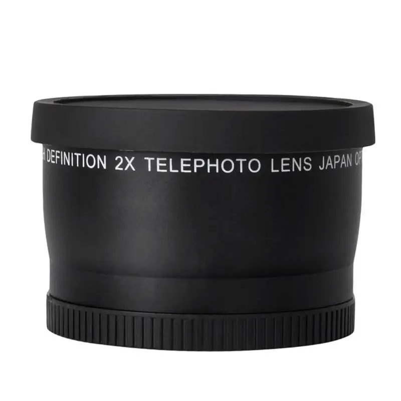Телеобъектив 52 мм 2.0X для Nikon D7100 D5200 D5100 D3100 D90 D60 и других зеркальных фотокамер с