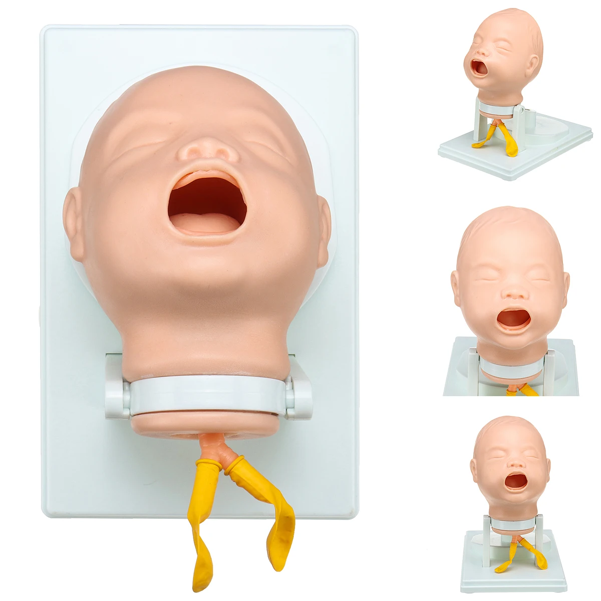 Intubation Manikin Study Teaching Baby Infant Model Airway Management Trainer Medical Model For School Teaching Stationery Set