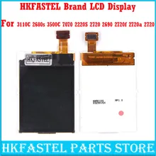 HKFASTEL מקורי LCD עבור נוקיה 3110c 3110 קלאסי/2680 שקופיות/2323c 2323 קלאסי/7070/3109c 3109 קלאסי חדש LCD תצוגה(China)
