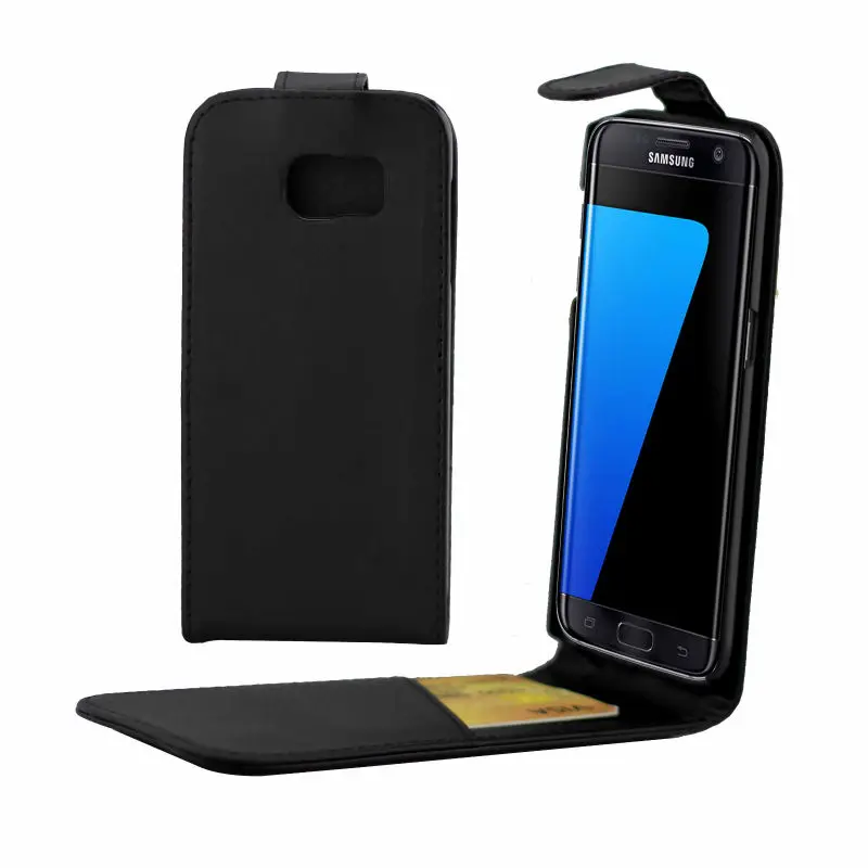 Кожа флип Чехол чехол для Samsung Galaxy S7 G9300 край | Мобильные телефоны и аксессуары