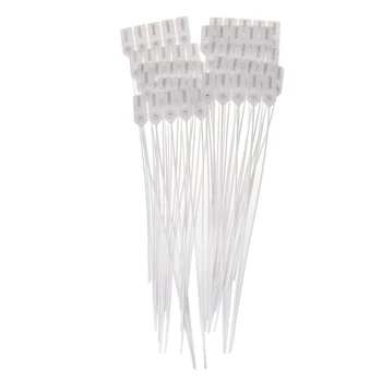 

50pcs 0-50 DIY Nylon Cable Ties Tight Security Wire Logistics Self-locking Seals