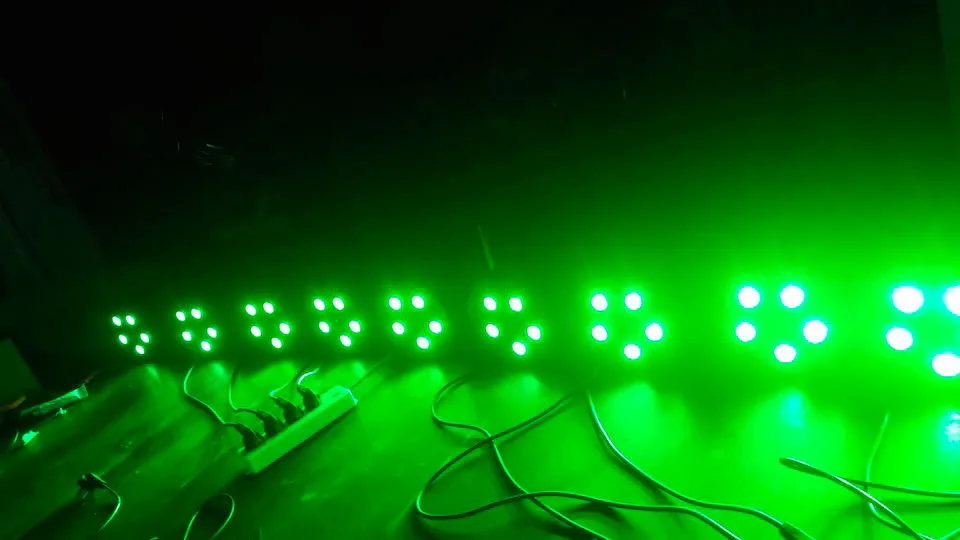 5pcs led par light-13