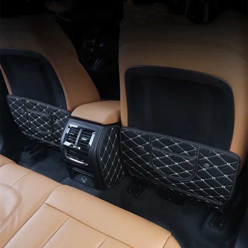 Car Styling Front Seat Backrest Anti Kick Pad For BMW X3 G01 G08 25i