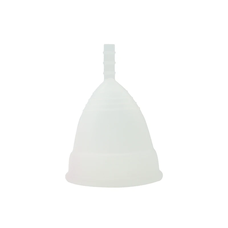 Женская чашка копа менструальная для женщин силиконовая чашка женственная гигеин менструальная чашка лучше менструальных подушечек многоразовая чашка - Цвет: 1pcs-naked-white