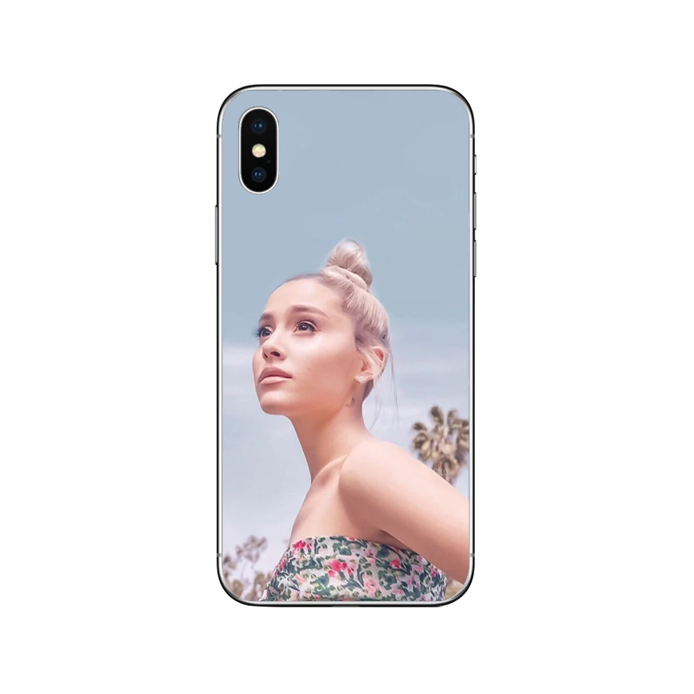 Ciciber для iphone 7 8 6 6S Plus 5S SE X XR XS MAX Мягкий силиконовый чехол из ТПУ для iphone 11 Pro Max чехол для телефона Ariana Grande Coque