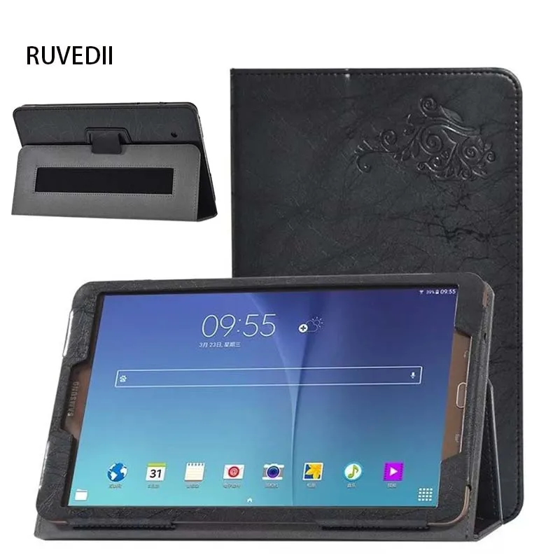 RUVEDII новый высококачественный ударопрочный Стенд откидная крышка для samsung galaxy Tab E
