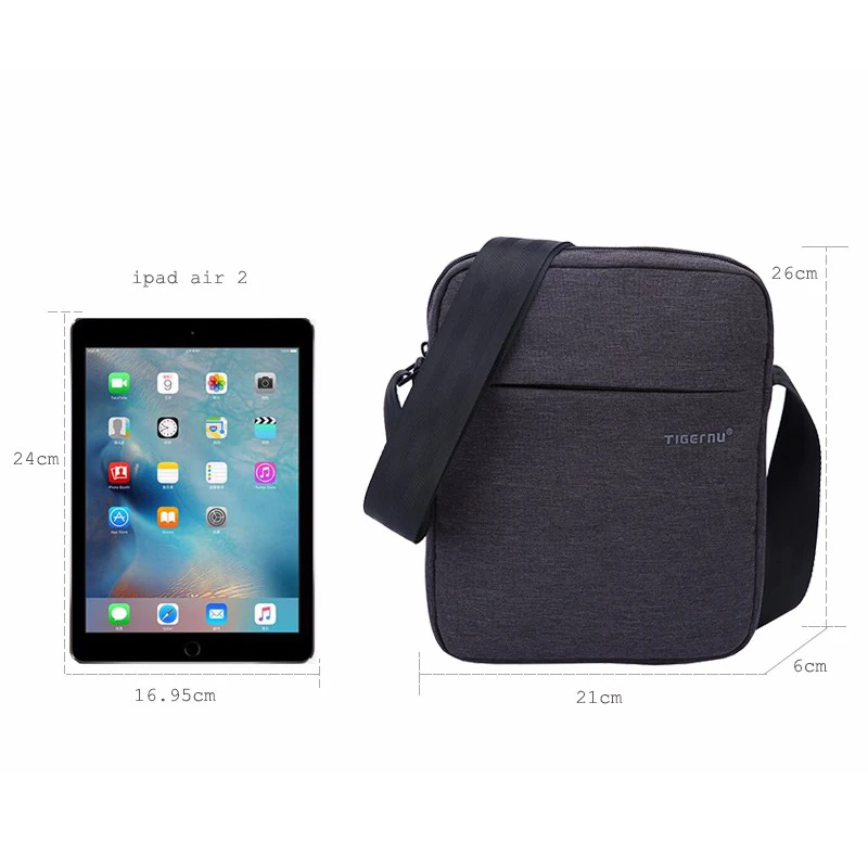 Hot Tigernu Men Waterproof Oxford Messenger Bag Business Crossbody shoulder bag