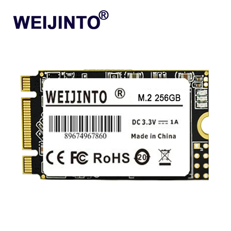 WEIJINTO NGFF m.2 SSD 2242 128 ГБ 256 512 120 240 1 ТБ HDD мм 360 Гб 64 500 M2 жесткий диск для