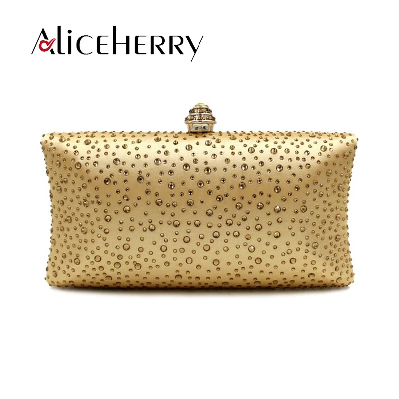 0 : Buy Luxury Handbags Women Bags Designer Clutch Chain Evening Bag Gold Silver ...