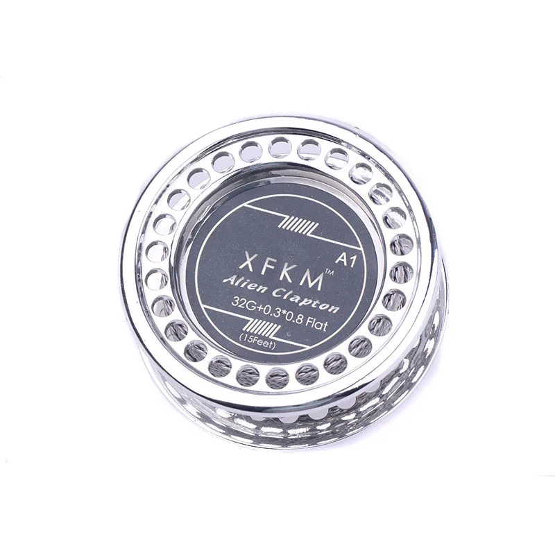XFKM NI80/A1/316 5 м/рулон Alien fused Clapton для RDA RBA перестраиваемые нагревательные провода