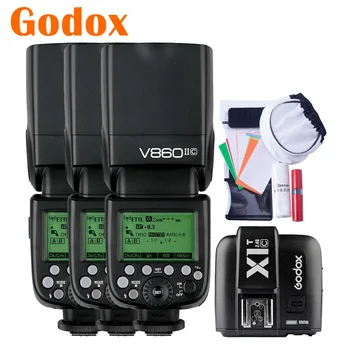 

Godox 2.4G TTL HSS V860II-C X1T-C Transmitter Camera Flash Speedlite for Canon 1100D 5D 6D 60D 7D 70D 700D 80D 800D 200D 100D
