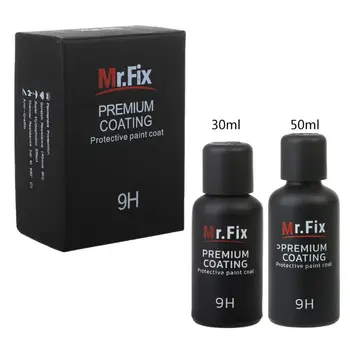 

2019 New 1 Set 30ml/50ml 9H Auto Car Oxidation Liquid Ceramic Coat Super Hydrophobic Glass Protective Paint Coating Car-Styling