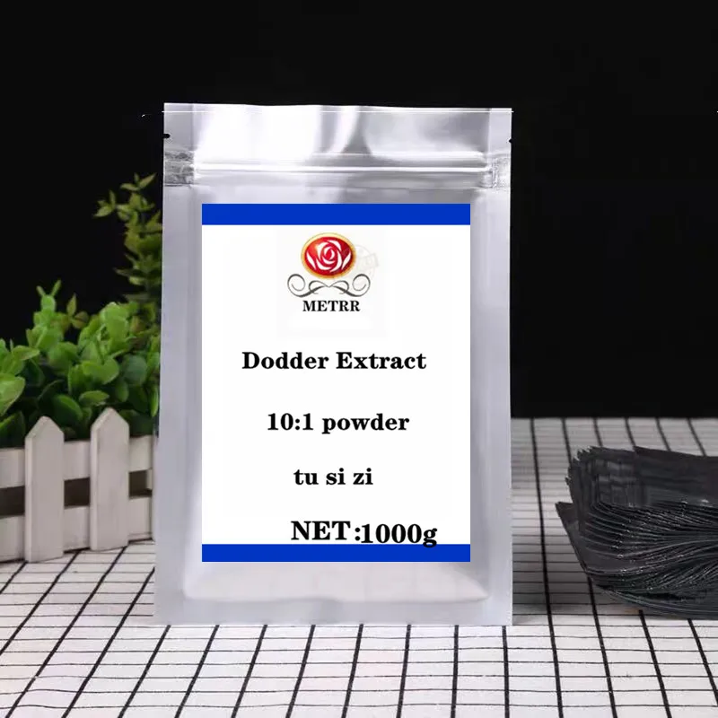 1000g Высококачественный чистый экстракт Dodder 10:1 порошок, Янь Тонизирующая почка, экстракт Dodder порошок, печень питательный - Цвет: 1000g