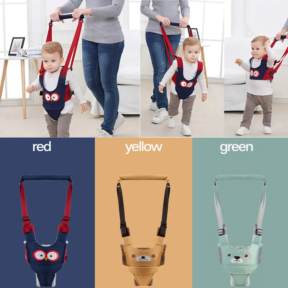 Baby Walker Helper Handheld Toddler Children Safe Walking Harness Belt Assistant Infant Kid Safe Harness